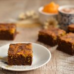 Brownies de calabaza sin azucar
