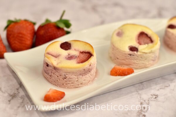 Mini cheesecakes receta