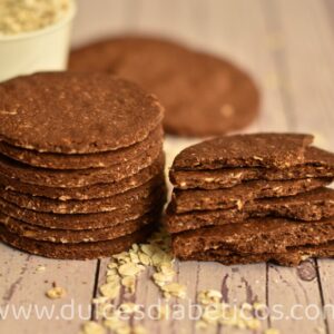 galletas de avena y chocolate