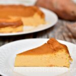 Tarta de queso y boniato sin azucar