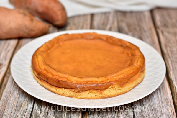 Tarta de queso y boniato