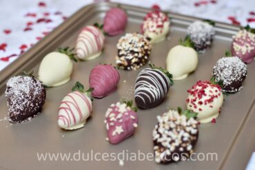 como hacer fresas con chocolate