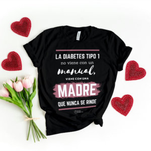 Camiseta diabetes - mujer - E