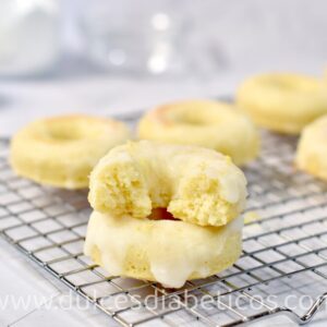 donuts de limon sin azucar