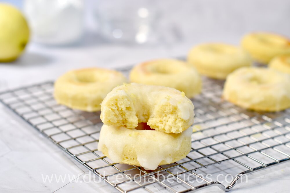 donuts de limon sin azucar