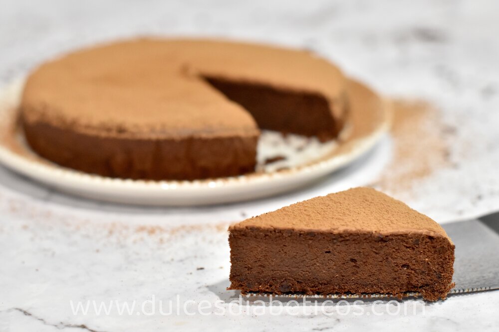 pastel de chocolate con dos ingredientes