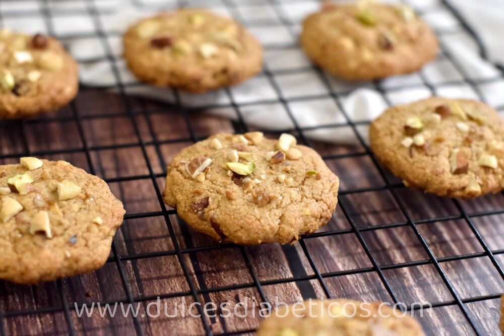 Galletas de frutos secos sin azucar