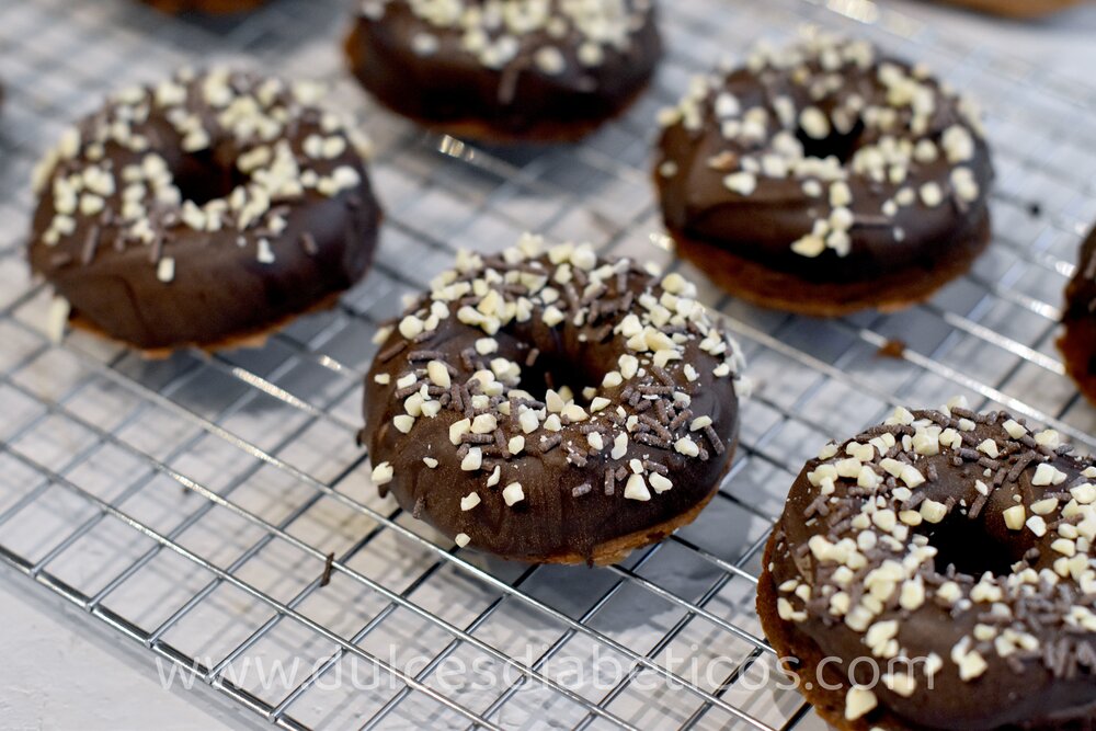 donuts de boniato sin azucar