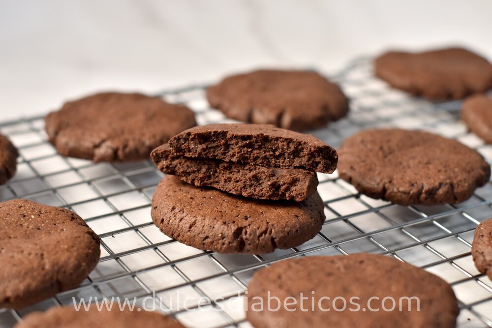 galletas brownie sin azucar
