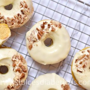 Donuts de calabaza sin azucar