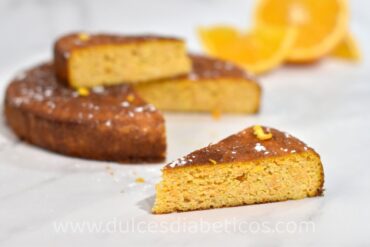 bizcocho de zanahoria y naranja