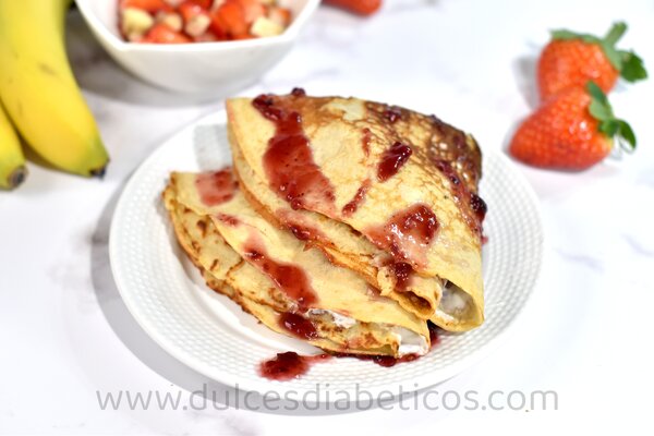 crepes de platano