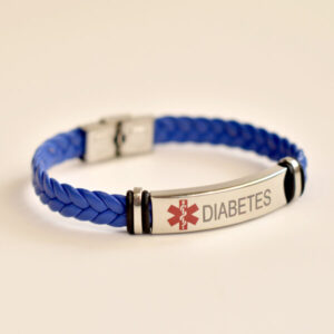 Pulsera azul diabetes - A