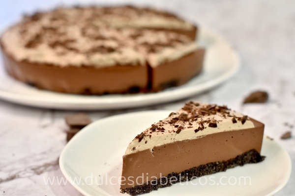 receta de cheesecake de chocolate