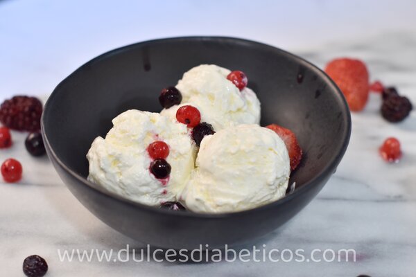 yogur helado sin azucar