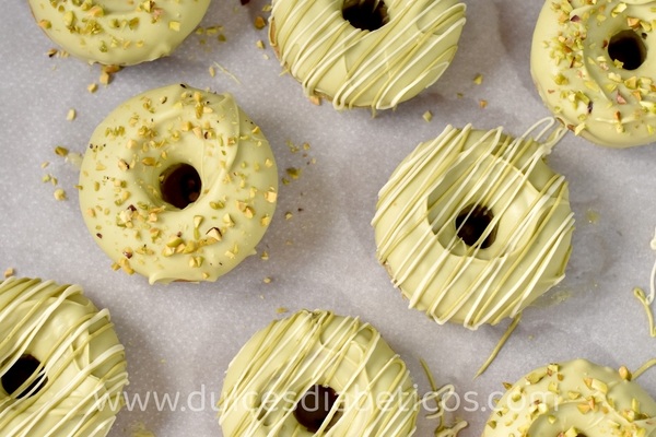 donuts de pistacho