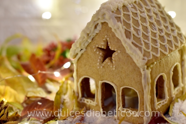 casita de jengibre sin azucar